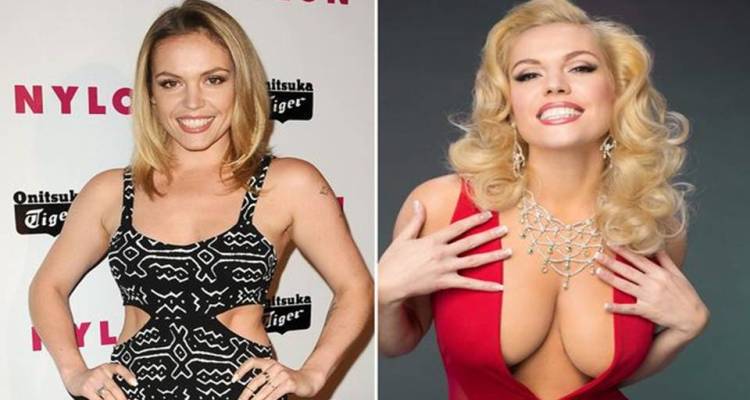 Anna Nicole Smith Before and After Breast Implants