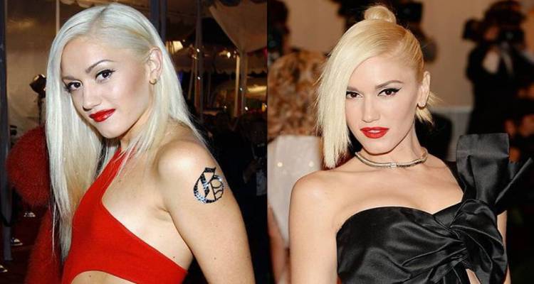 Gwen Stefani Before and After Breast Implants